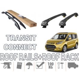  Ford Transit / Tourneo Connect  LWB  Roof Rails & Roof Rack 